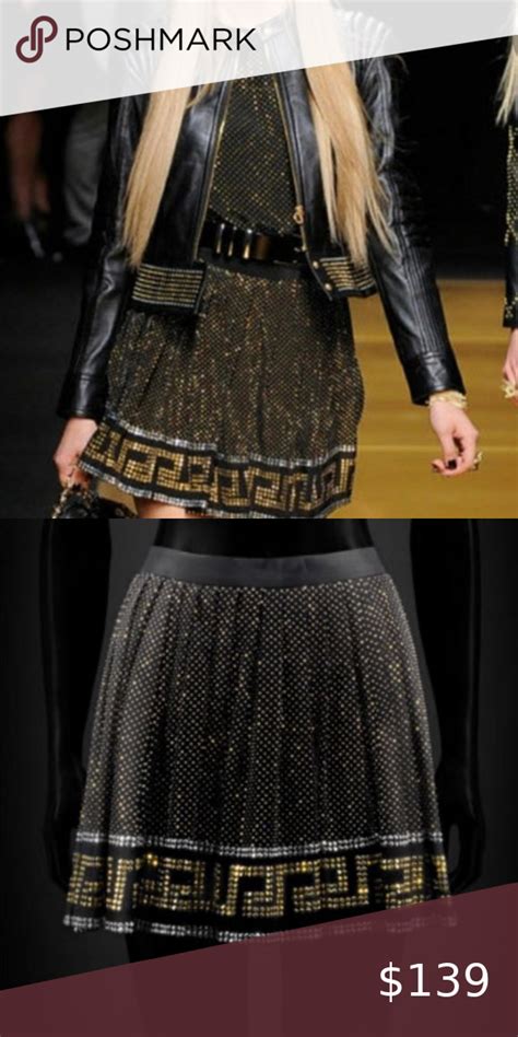 versace x h&m skirt